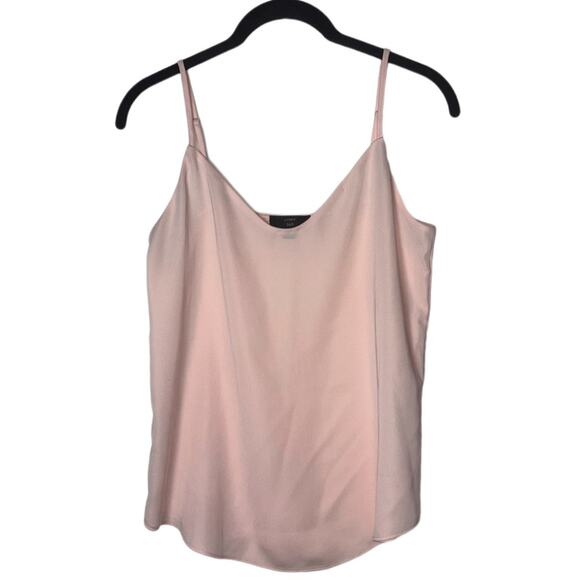 J. Crew V-neck camisole spaghetti strap tank Women's size XXS | 00 in pale pink - Picture 1 of 16